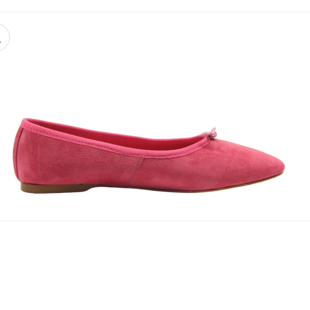 BNIB LOLO Ballerina Volcano Ballerina Suede flats in color Fandango size 38.5 - Picture 3 of 7